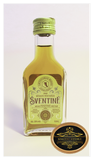 Lithuanian Mead Šventinė (Festive) – 0,04 l