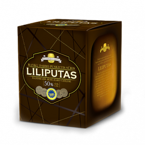 • Lithuanian Handmade Semi-hard cheese “Liliputas”