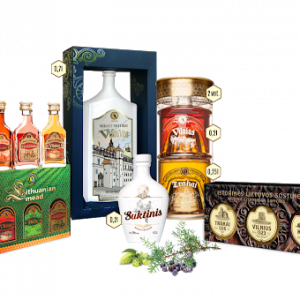 Lithuanian Mead -The new souvenir represents three capitals of Lithuania