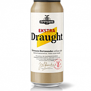 Lithuanian Hot Favourite: “Švyturys Ekstra Draught” Beer | 0,44 l | 5,2%