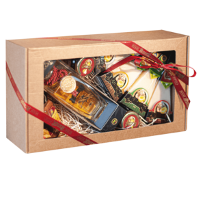 DŽIUGAS® GIFT BOX SET ” DŽIUGAS LEGENDARY” WITH MEAD, 12, 18, 24 AND 36 MONTHS MATURED DŽIUGAS® CHEESE