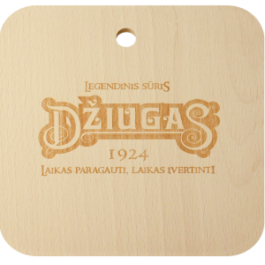 Medinė DŽIUGAS lentelė