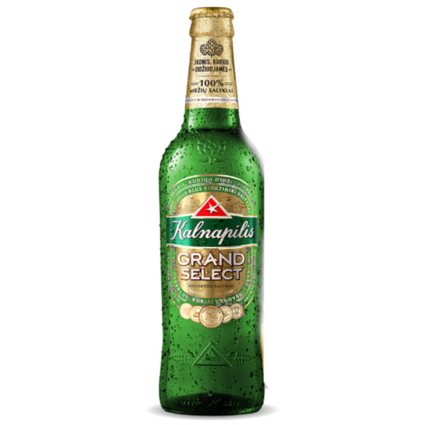 Lithuanian Kalnapilis Grand Select Premium Beer