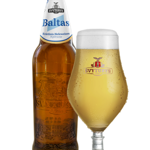 Švyturio Baltas unfiltered Beer