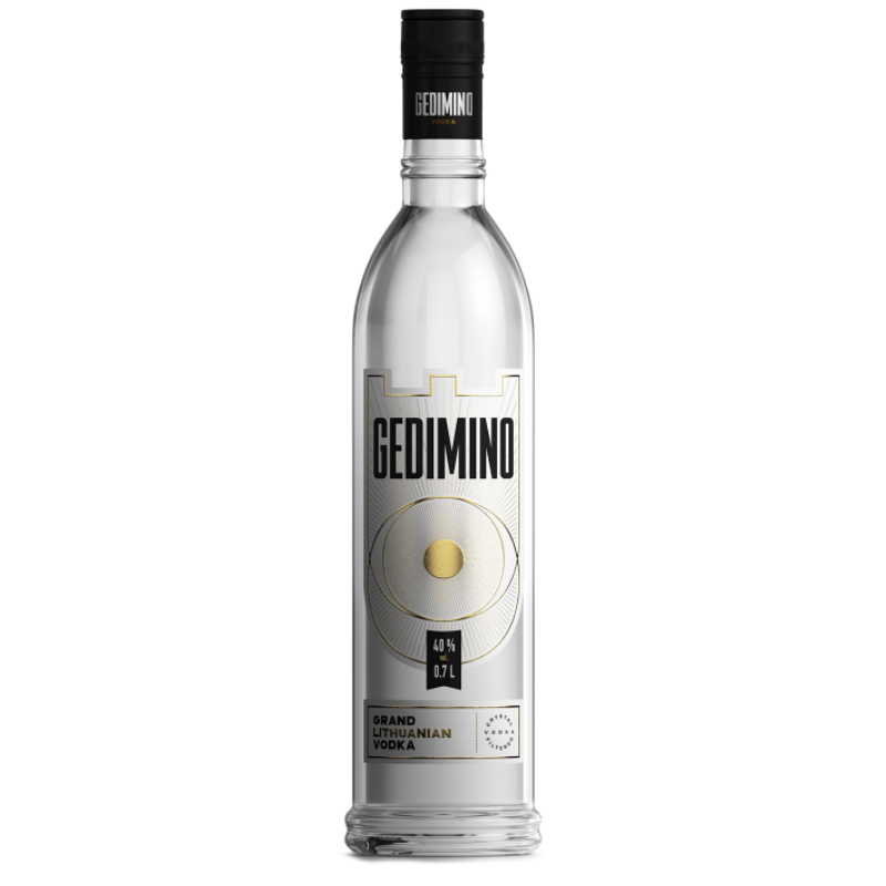 Grand Lithuanian Vodka: GEDIMINO WHITE TASTE | 0.7 L
